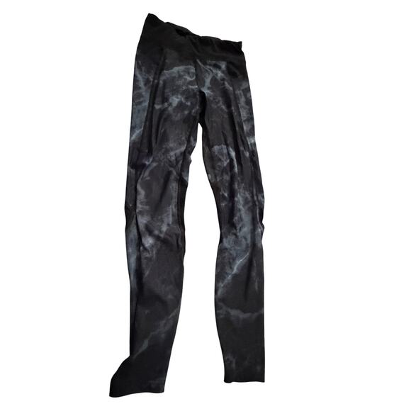 EUC Sweaty Betty leggings gray black design w ventilation knees sz S activewear - Picture 9 of 10